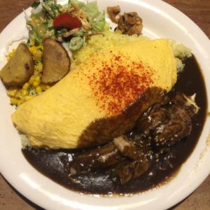curry omu rice